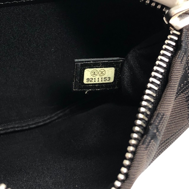 CHANEL シャネル ニュートラベルライン ハンドバッグ ブラウン アクセサリーポーチ チェーン vintage ヴィンテージ オールド 2d7ied