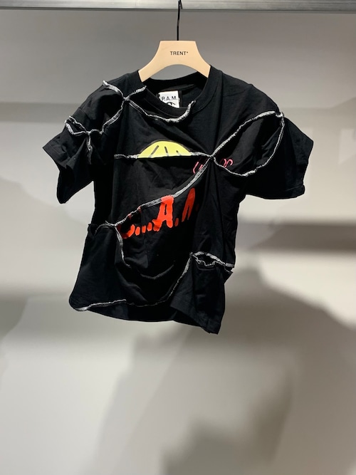 【24SS】P.A.M  Perks And Mini パークスアンドミニ / PINCHED UPCYCLE TEE