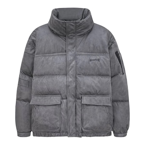 【SUPPLIER】Vintage Faux Leather Puffer