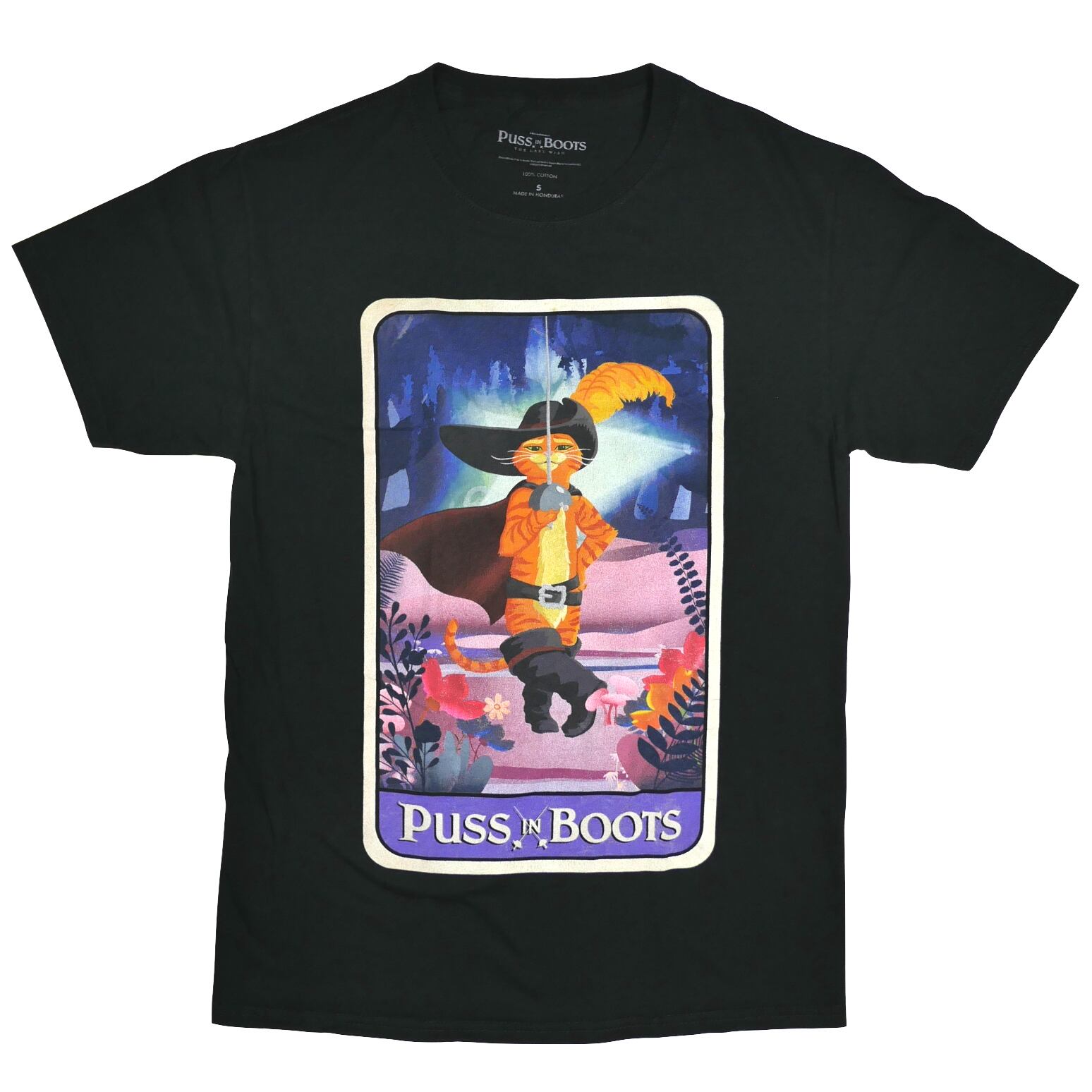 USED【S】Movie Puss in Boots The Last Wish 長ぐつをはいたネコと9つの命 Tee