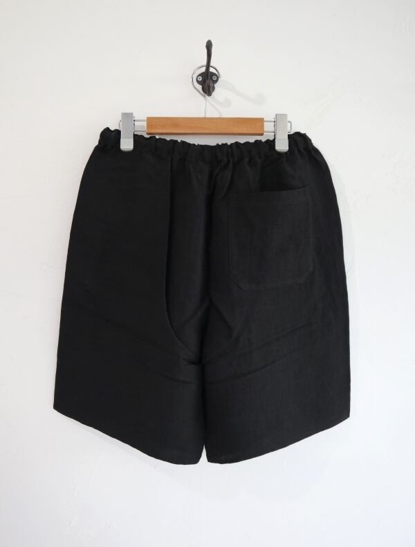 パンツ LAMOND - Wide TC Weather Shorts - Black LAMOND - Wide TC Weather Shorts - Black LAMOND(ラモンド