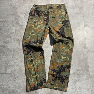 90s ドイツ軍 実物 フレクター迷彩 フィールドパンツ 54 L w35