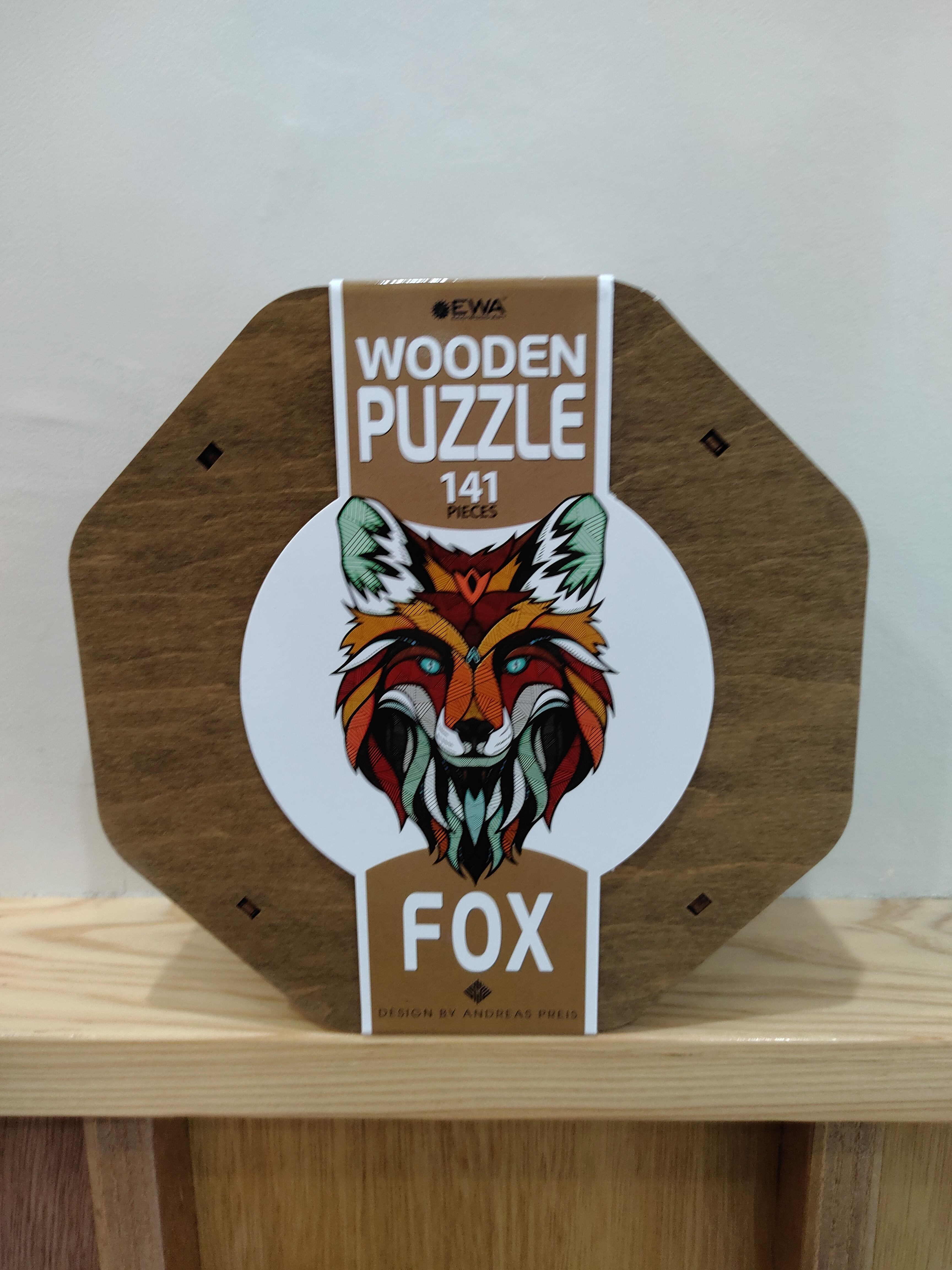 WoodenPuzzle FOX | COFFEESTAND seedvillage