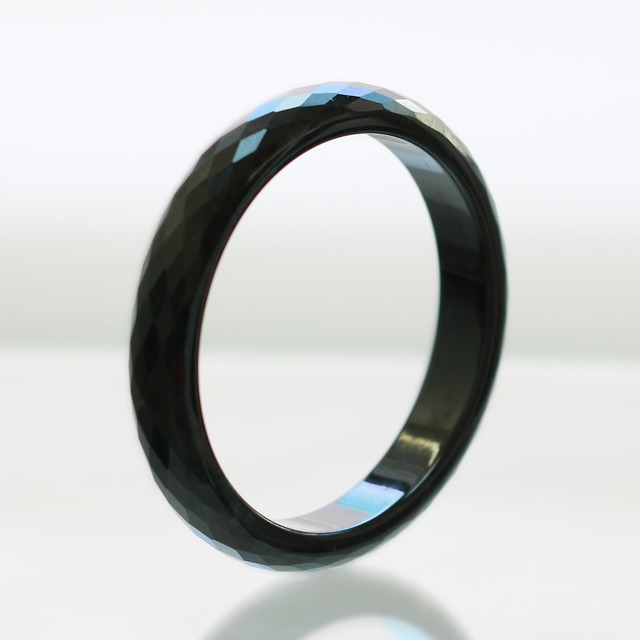 【内径 約58mm】 Black Facetcut 翡翠バングル A貨翡翠 jd_bg1427