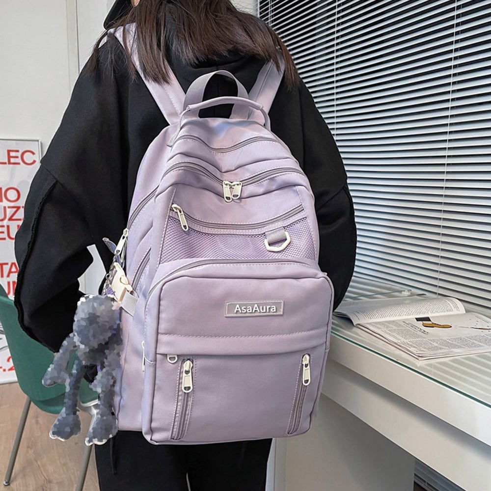 ナイロン リュックサック レディース メンズ 韓国 大容量 通勤 通学 多収納 撥水 A4 おしゃれ 大人 カジュアル アウトドア 旅行 社会人 学生 大人可愛い 大人女子
