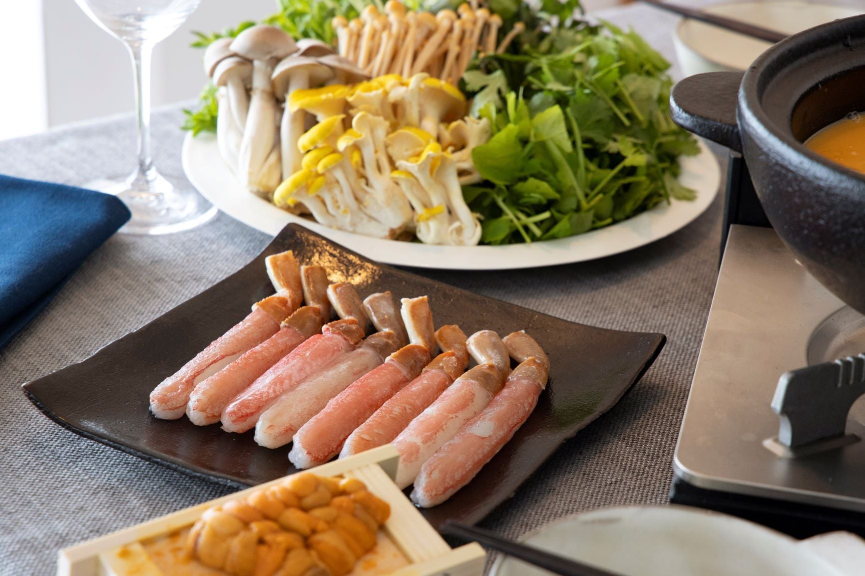 濃厚うにしゃぶ 鍋セット デラックス 4人前 | 蒼作和食 順