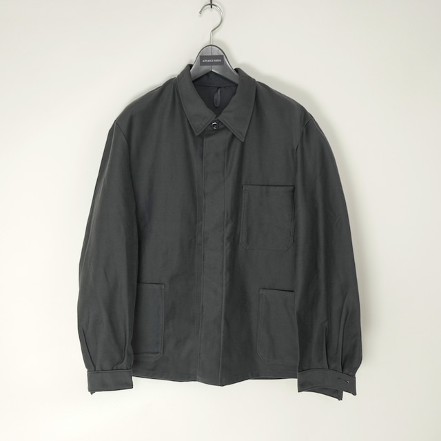 【MADE IN FRANCE】【DEADSTOCK】SANFOR ホワイトワークジャケット "VESTE DE PEINTRE"