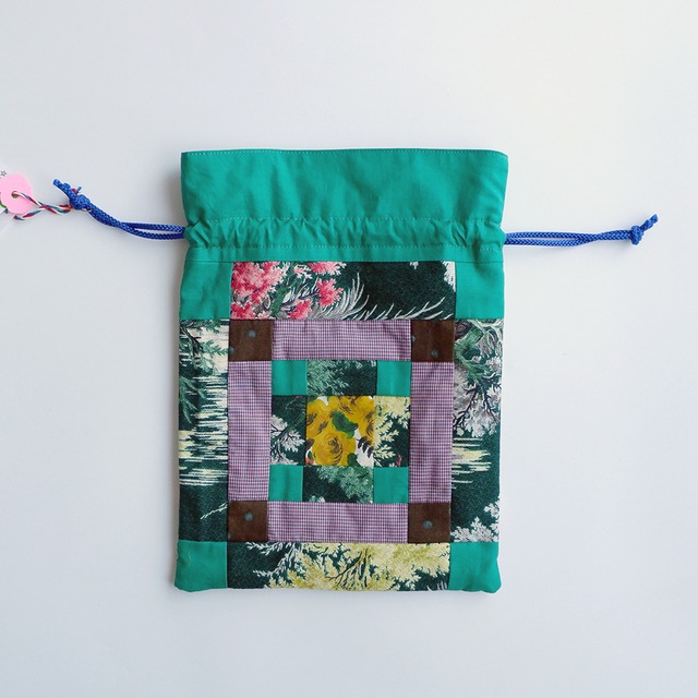 山下ひとなつ/ プロジェクトバッグ中グリーン