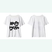 【2color】POPアートが映える♡レタープリントクルーネックTシャツ《i0614》