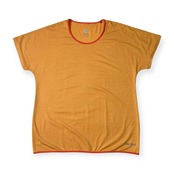 Marmot マーモット ボーダー ドライ 半袖Tシャツ L/イエロー 系