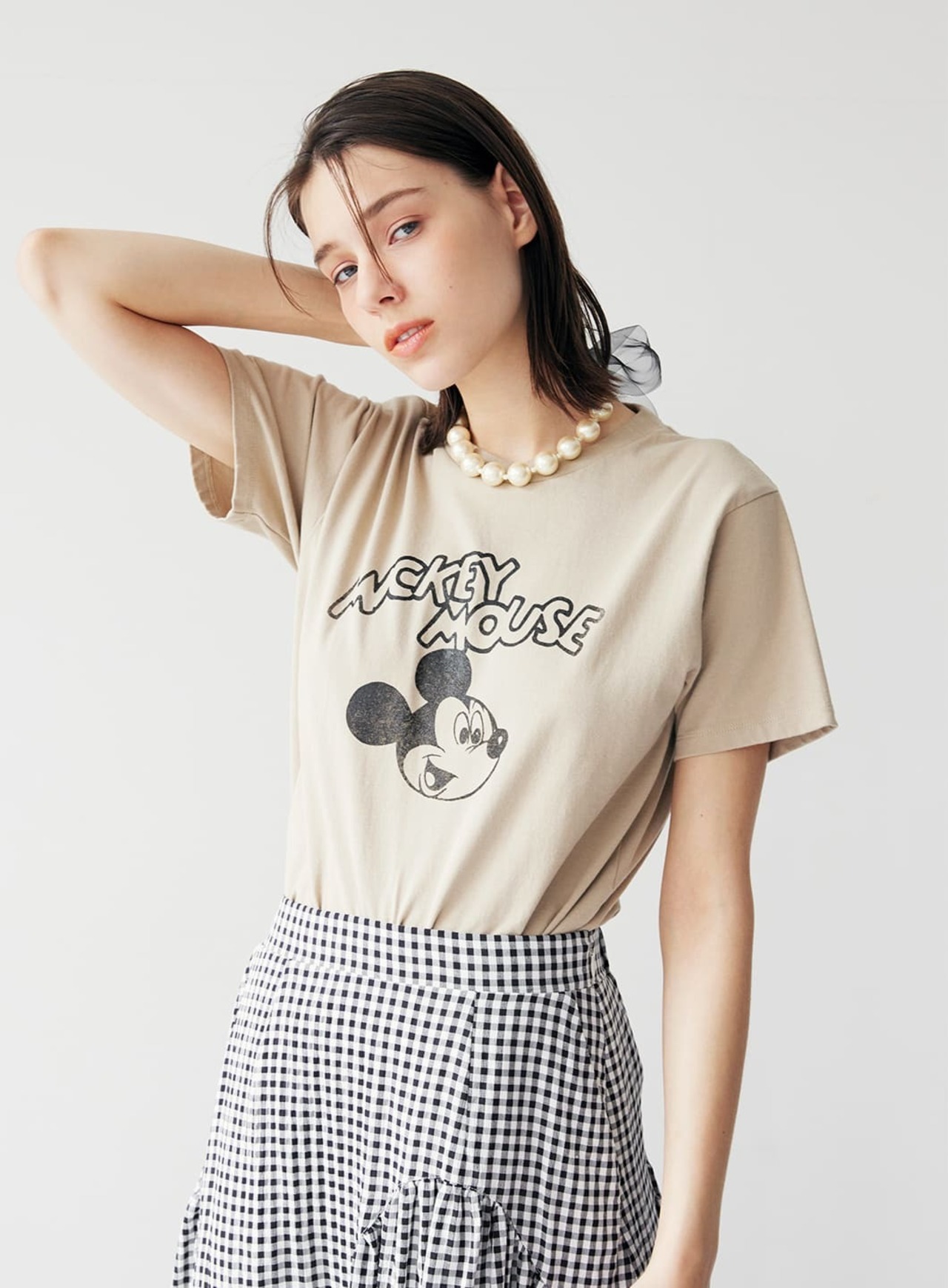 COEL COEL × ＋81BRANCA ミッキーTシャツ