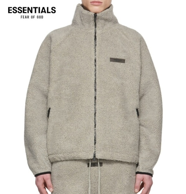 エッセンシャルズ ジャケット フィアオブゴッド エッセンシャルズ フリース フルジップ ジャケット FOG ESSENTIALS FLEECE FULL ZIP JACKET GREY