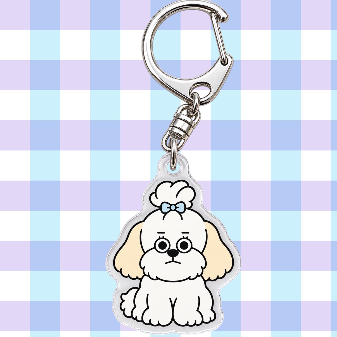 YOU Acrylic Mini Keychain U4005