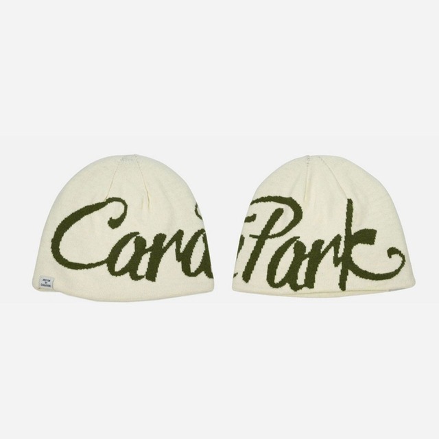 ビッグレタリングニットビーニー 6col   R00932