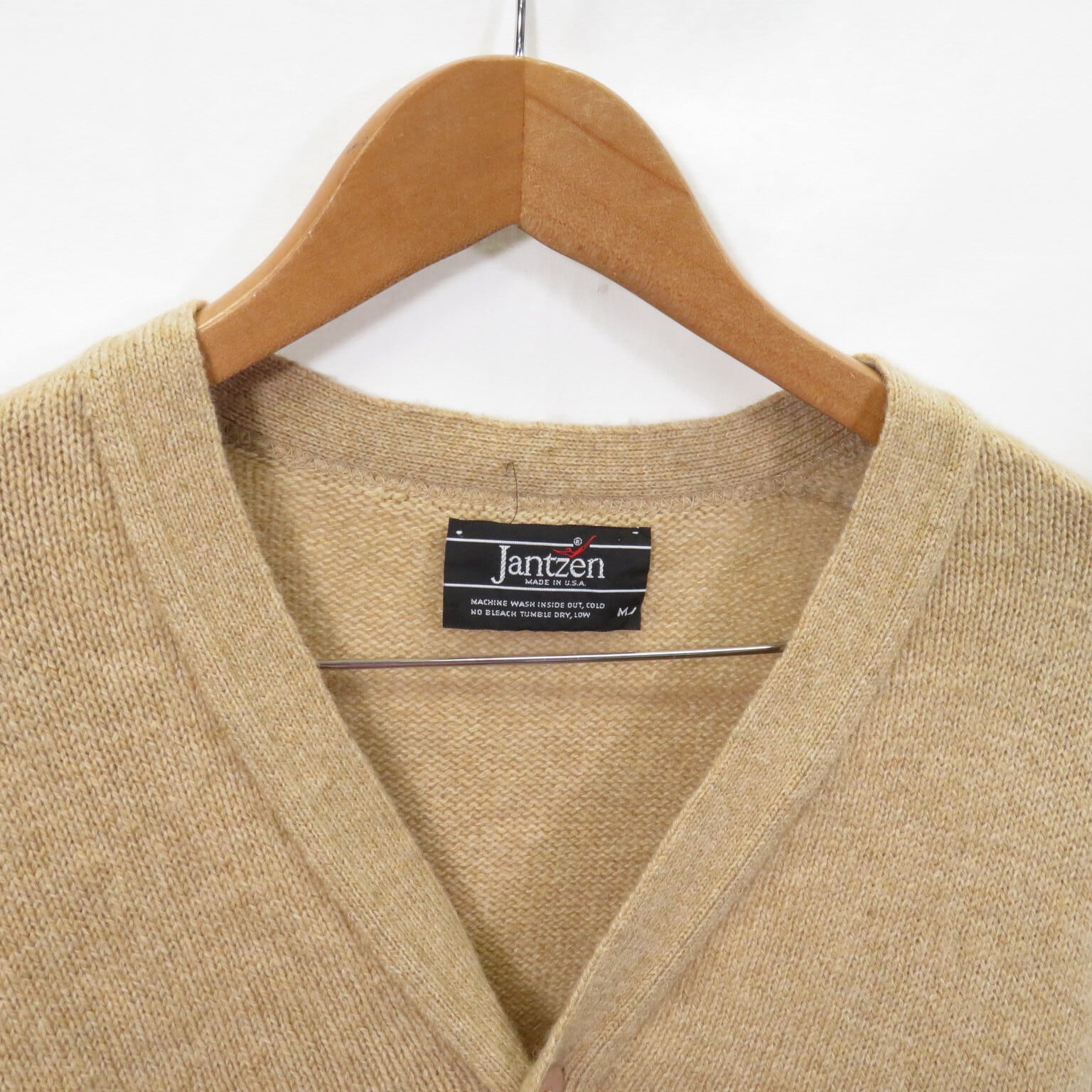 80s Jantzen USA製 ニット カーディガン sizeM/ジャンセン 0604 | USED