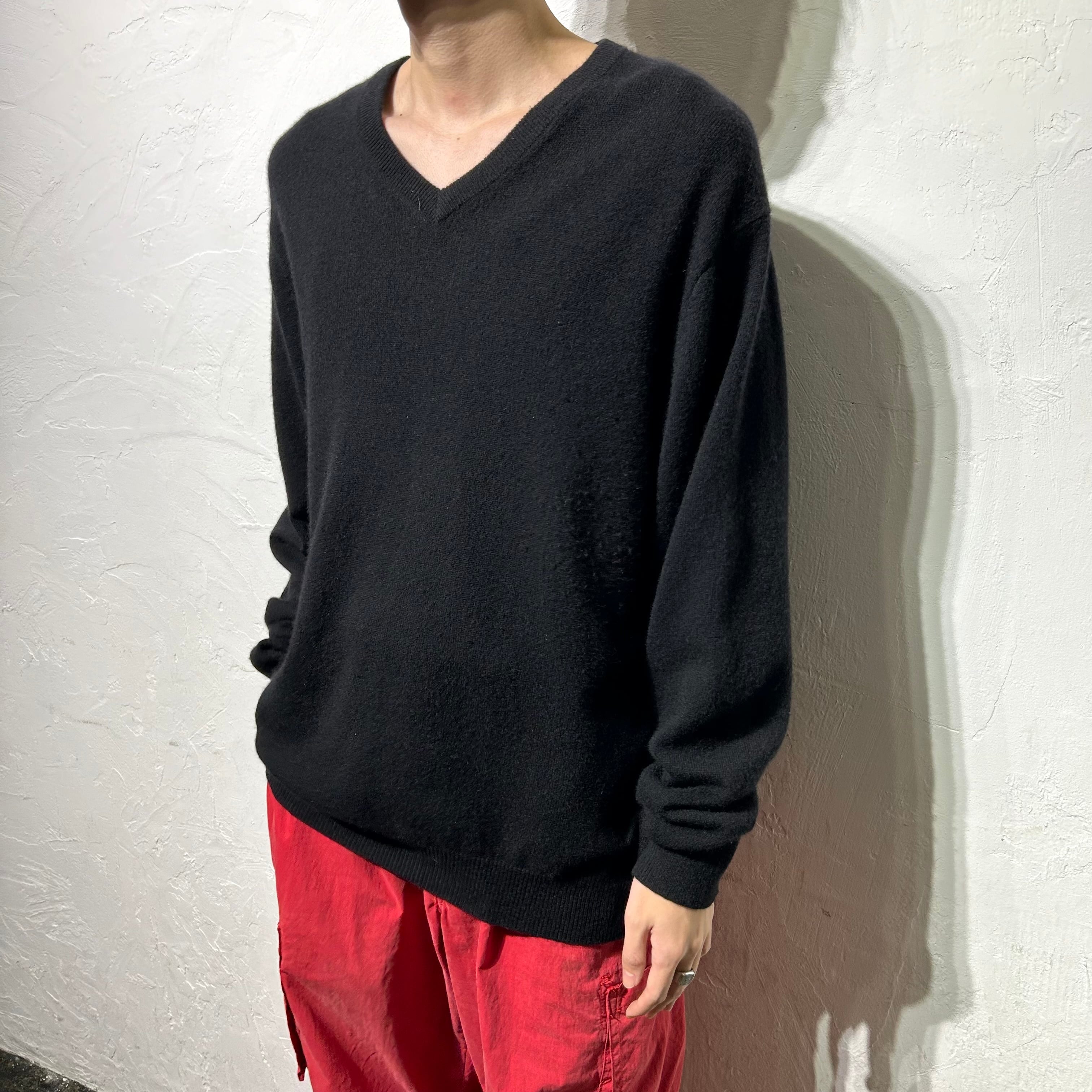 90s JOS.A.BANK Black Cashmere Knit