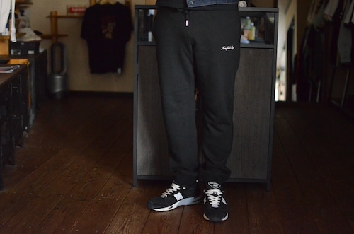 NYC Sweat Pants Black【First Logo White】