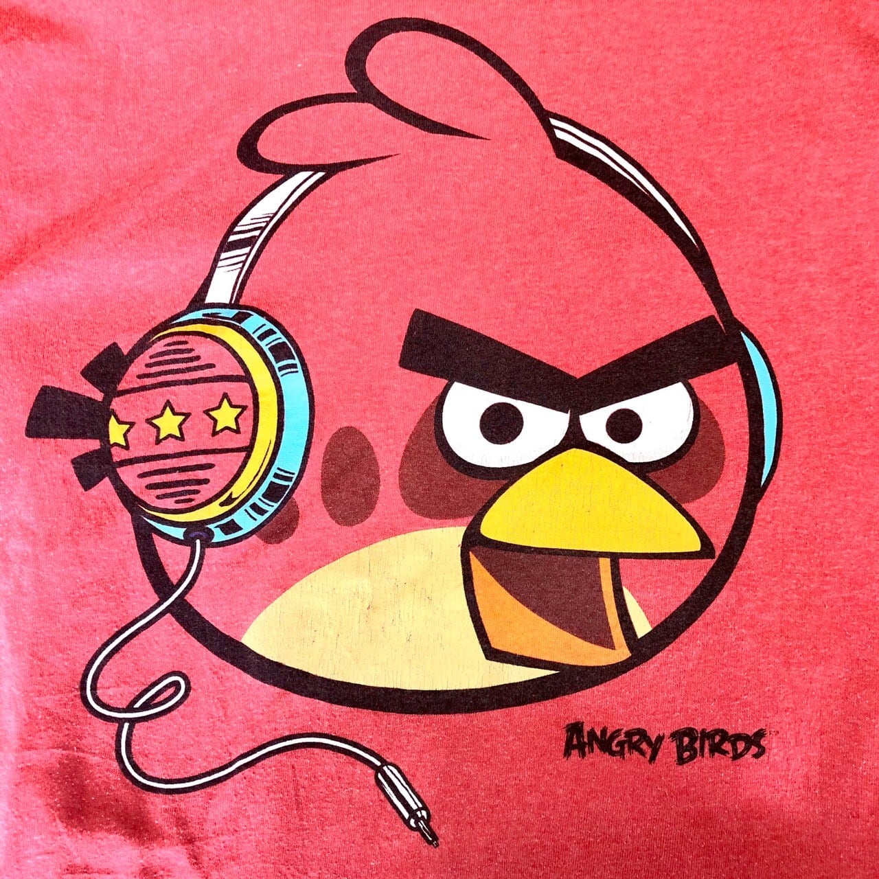 アングリーバードヘッドフォン Usedtee レッド Angry Birds Headphones Usedtshirt Red The Puppez E Shop ザ パペッツ松本 Webショップ