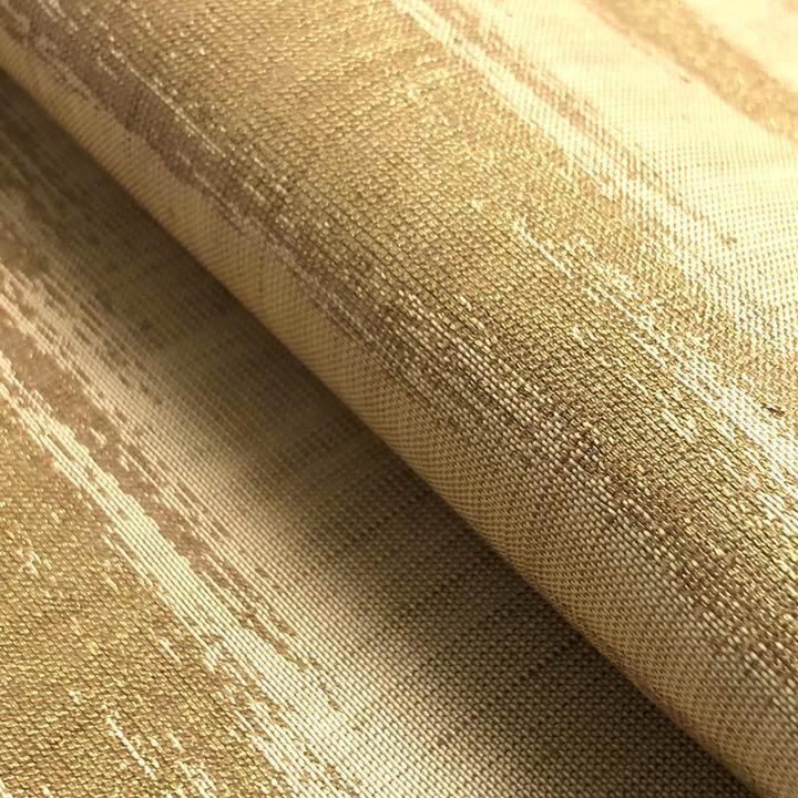 すずらん O-1903 夏帯 袋帯 紗 鹿柄 金糸 - 着物