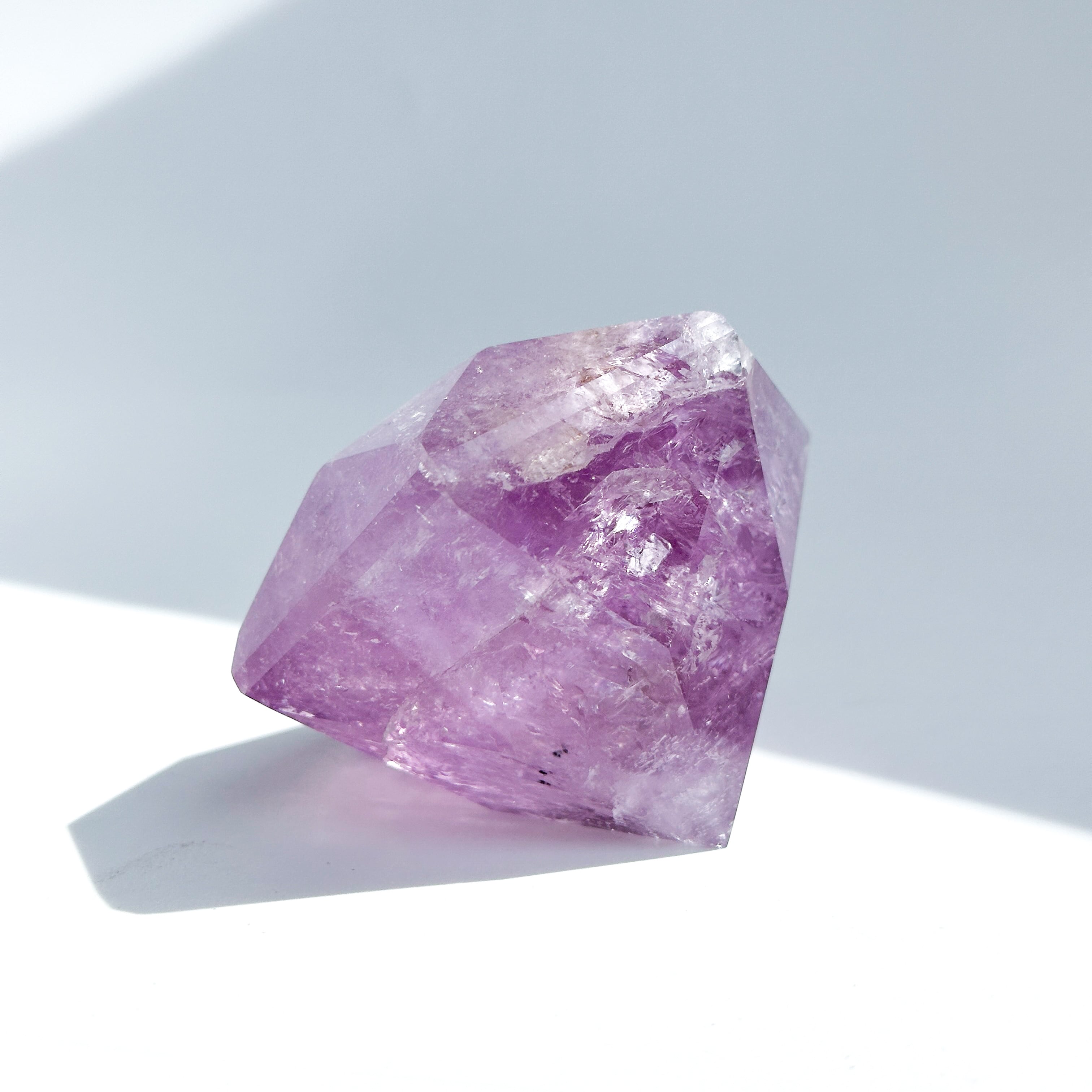 アメジスト ダイヤモンドカット 41◇Amethyst Diamond◇天然石・鉱物