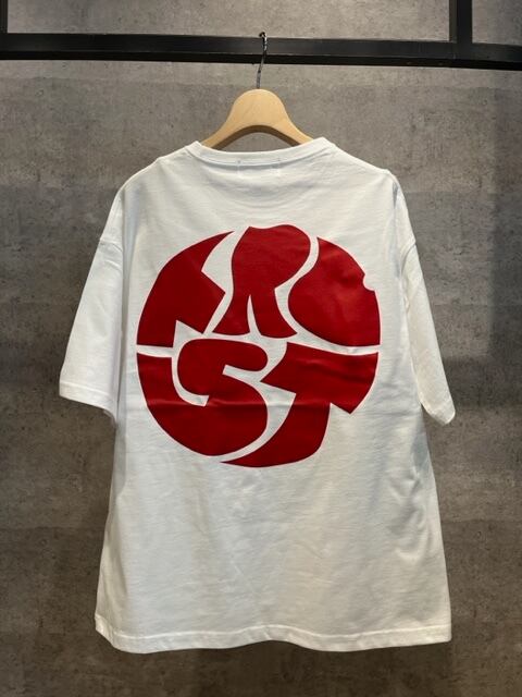 【レッド】オリジナル TRUST5周年記念BIGロゴTシャツ