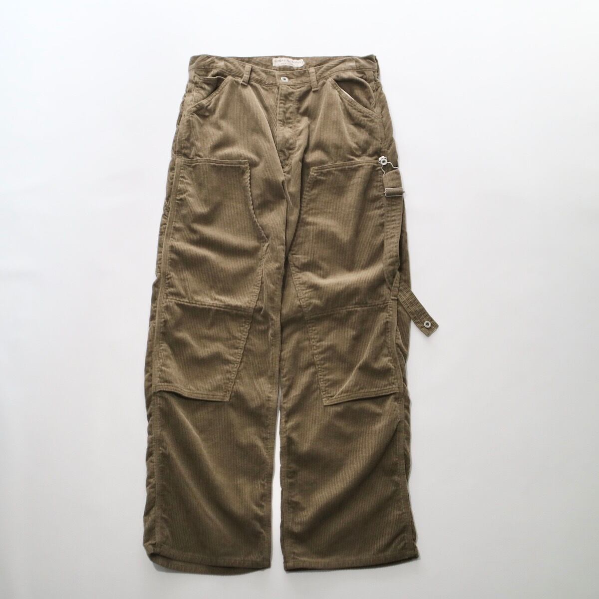 【SUNDAY WORKS サンデーワークス】CORDUROY DOUBLE KNEE PANTS コーデュロイダブルニーパンツ SW211001 (2COLORS) | VERSTECK powered by BASE