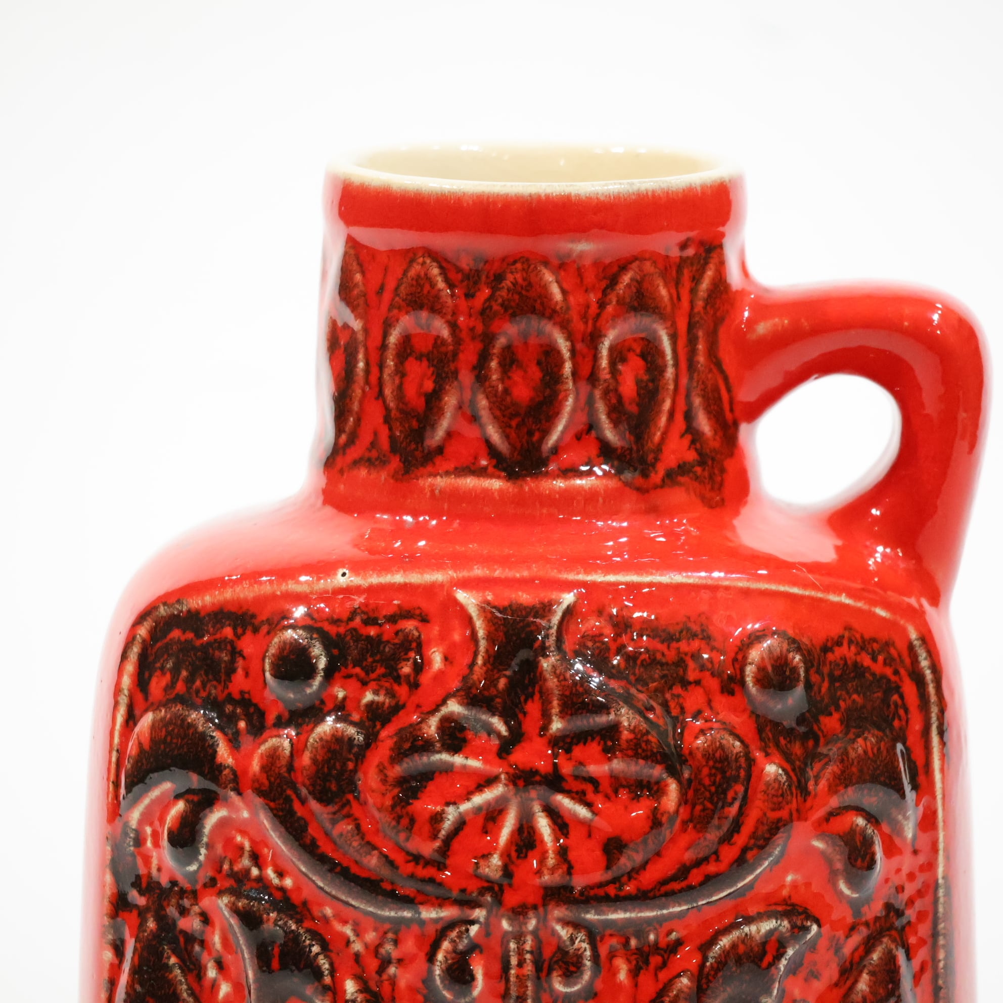 Bay Keramik-- 20.1㎝ | Fat Lava & German Art Pottery