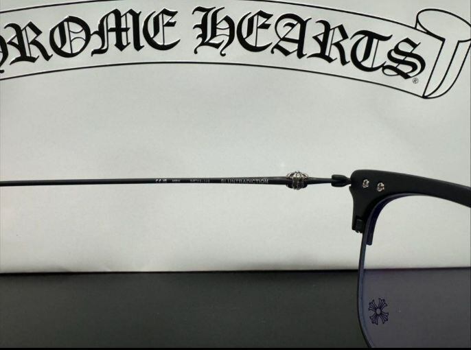 CHROME HEARTS クロムハーツ SLUNTRADICTION マットブラック メガネ