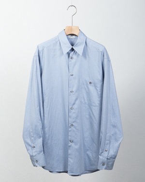 "Zanella" graph check shirt