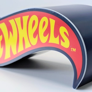 ⚡️アメリカンなムードにしたい方は◎⚡️【 Hot Wheels ( ホットウィール ) 】HOT WHEELS LOGO LIGHT / ロゴライト / ムードランプ〚アメリカン雑貨 アメトイ〛