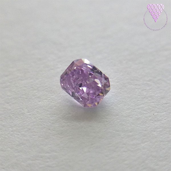 売約済　0.049 ct F.P-Purple 天然 パープル ダイヤ