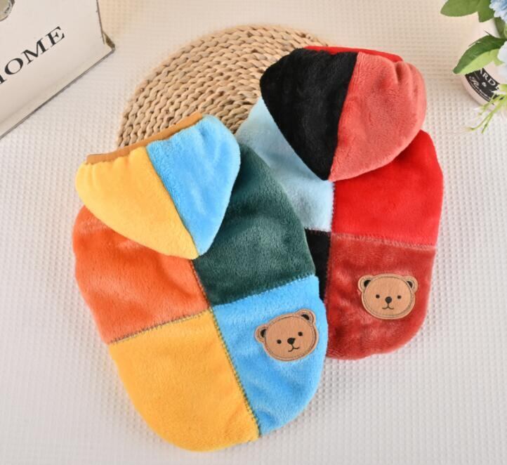 おすすめ☞《予約》№1101806 カラフルくまさんパーカー