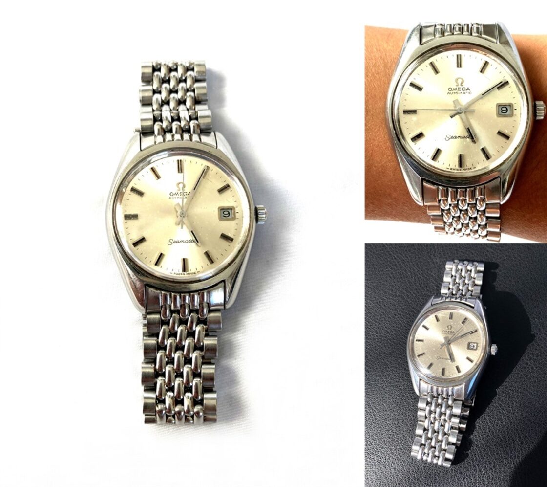 美品 希少【Omega/オメガ】Seamaster アンティーク あかる