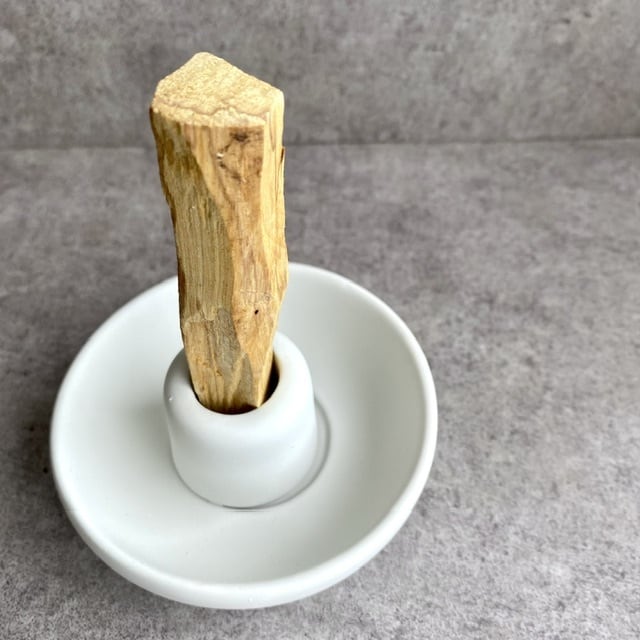 ペトリファイドウッド 珪化木 お香立て パロサント 受け皿 パロサント香木立て | 瀬尾商店