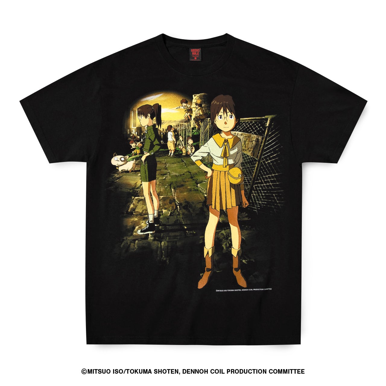 Den-noh Coil | GEEKS RULE SILKSCREEN PRINTING T SHIRT | GEEKS RULE