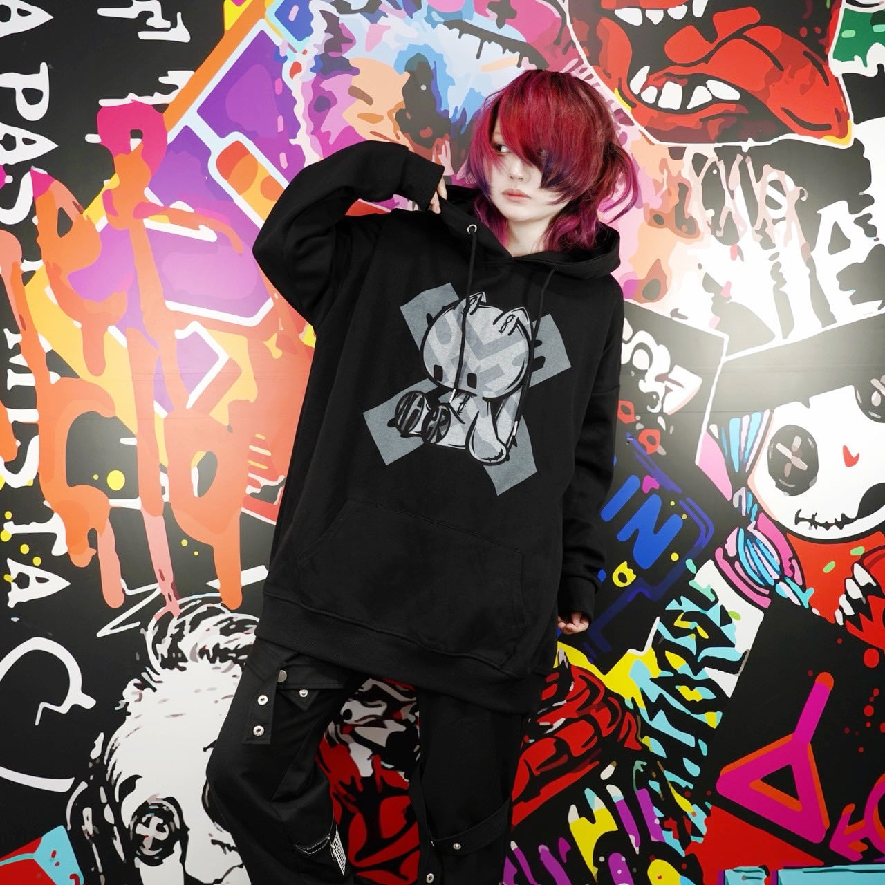SITTING NIER UNISEX BIG PARKA | NIER CLOTHING