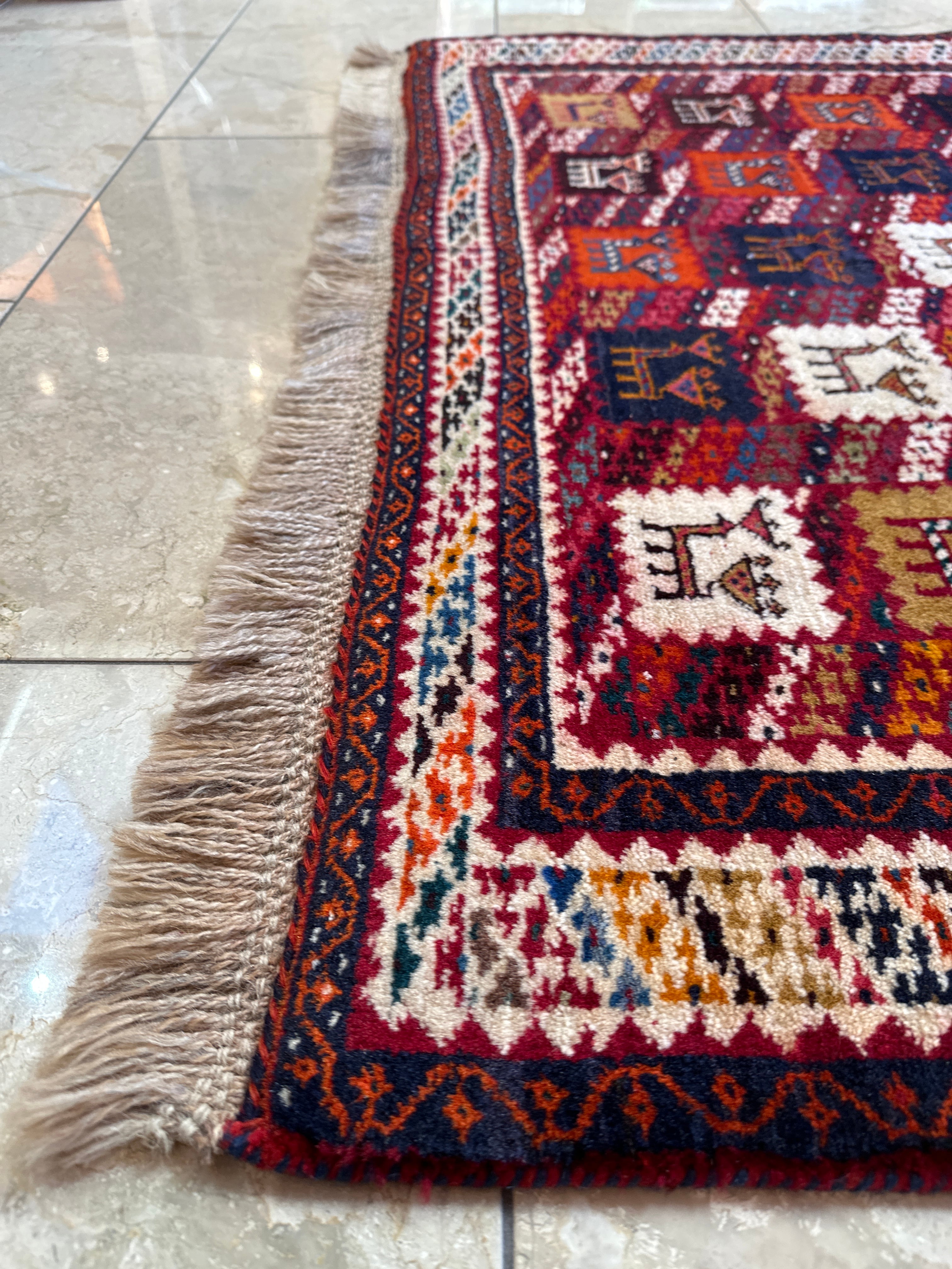 ゾランヴァリ ギャッベ 91×61cm ZOLLANVARI