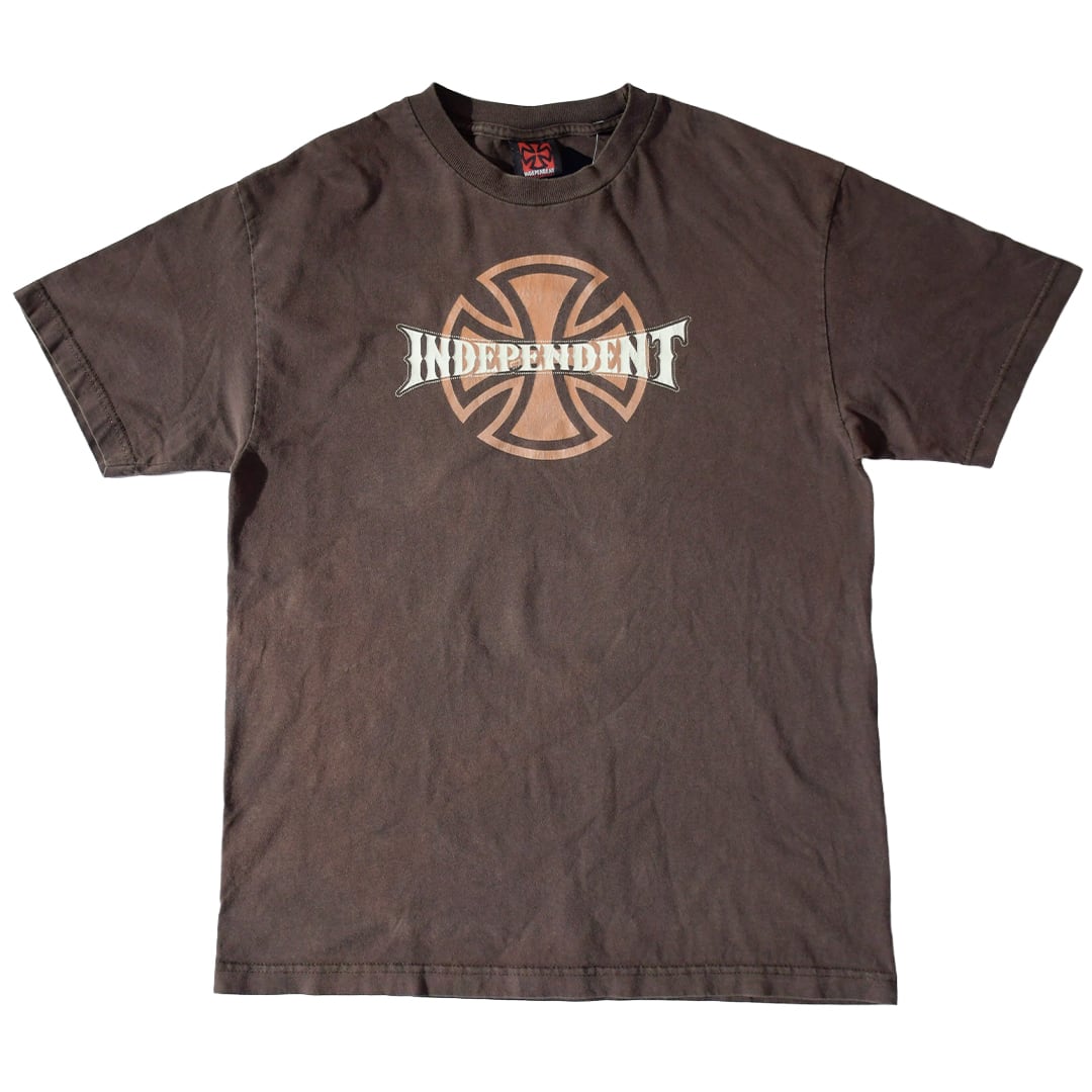 00s INDEPENDENT T-SHIRT BROWN | BerBerJin Yuhodo