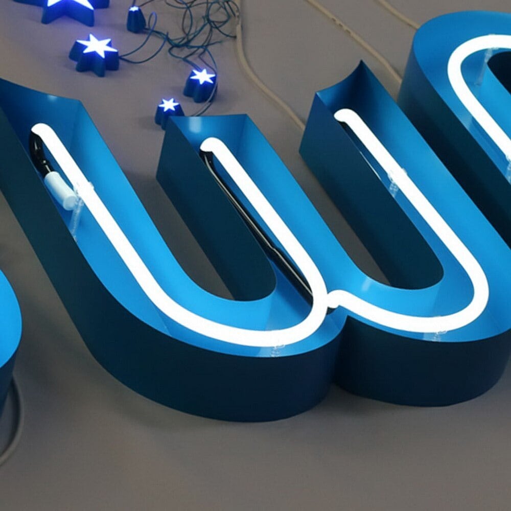 LEDチャンネル文字 正面発光 sunsign_02 箱型 ネオン管 ネオンライト