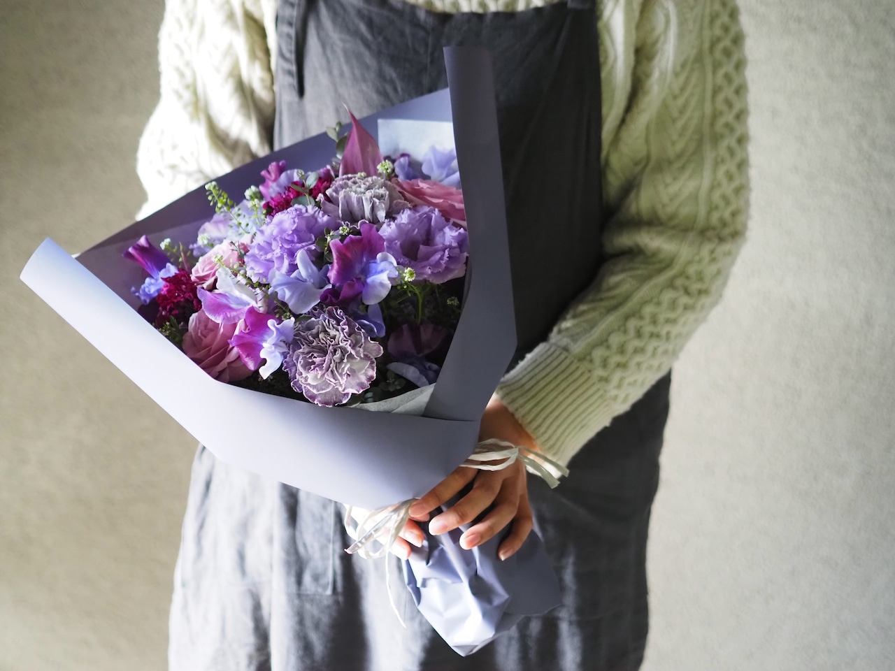 【Fresh bouquet】Purple bouquet ※ 5/8～5/12着指定不可