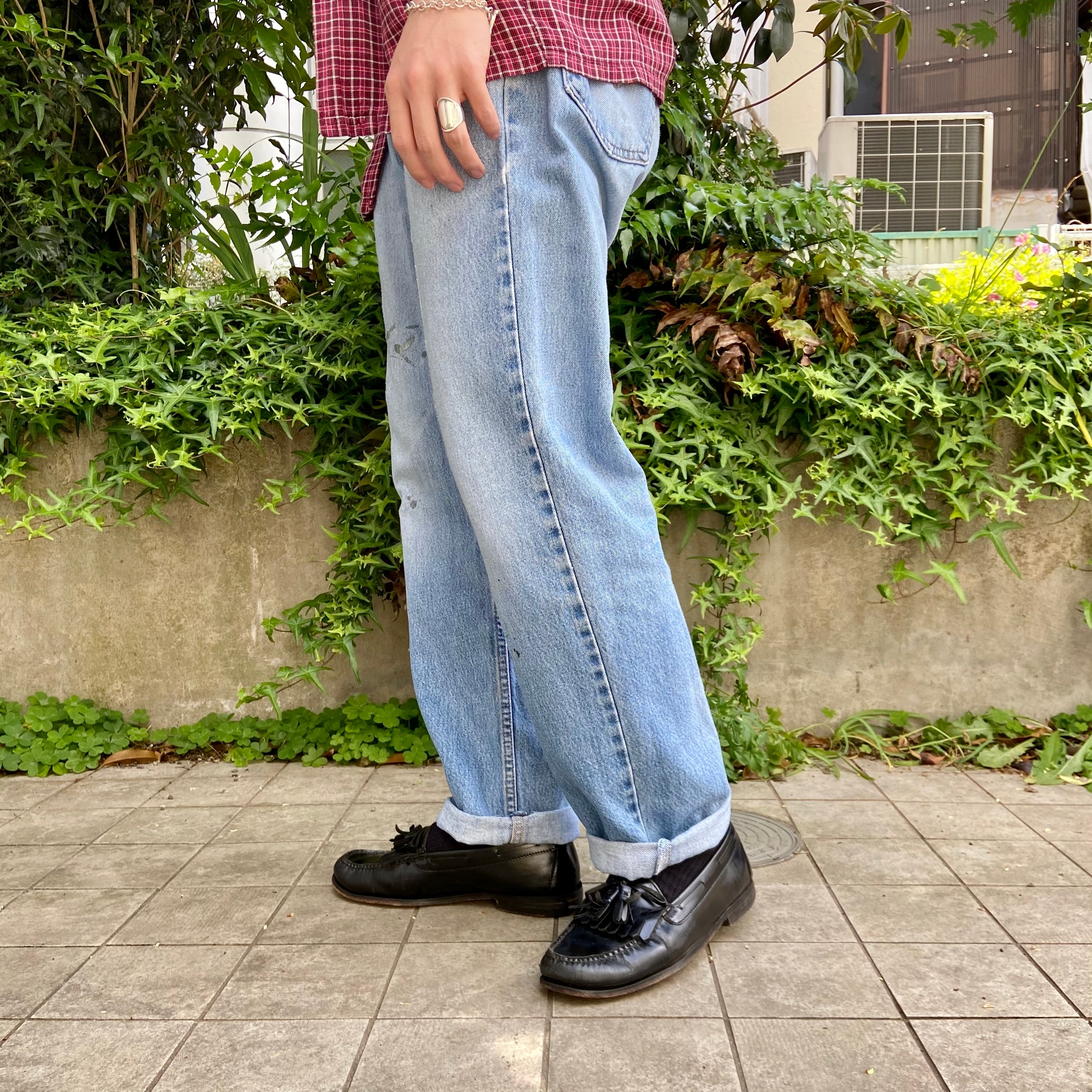 Levi's　リーバイス505　デニムパンツ　　ブルー　W42 L30