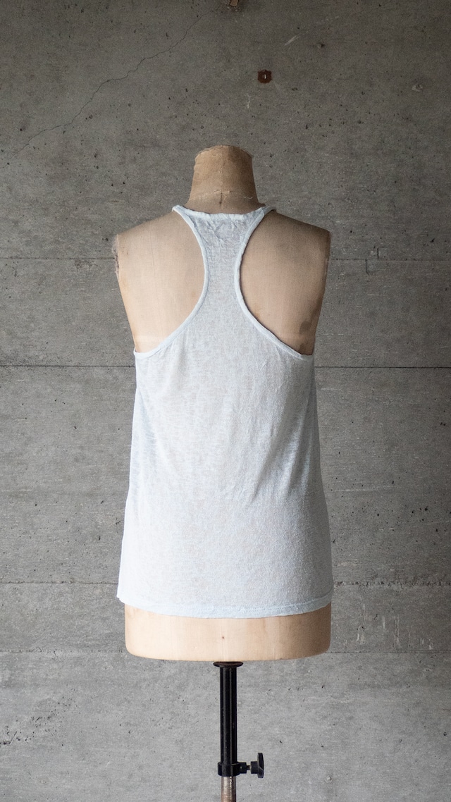 "ZippySports" used Slub yarn jersey tanktop