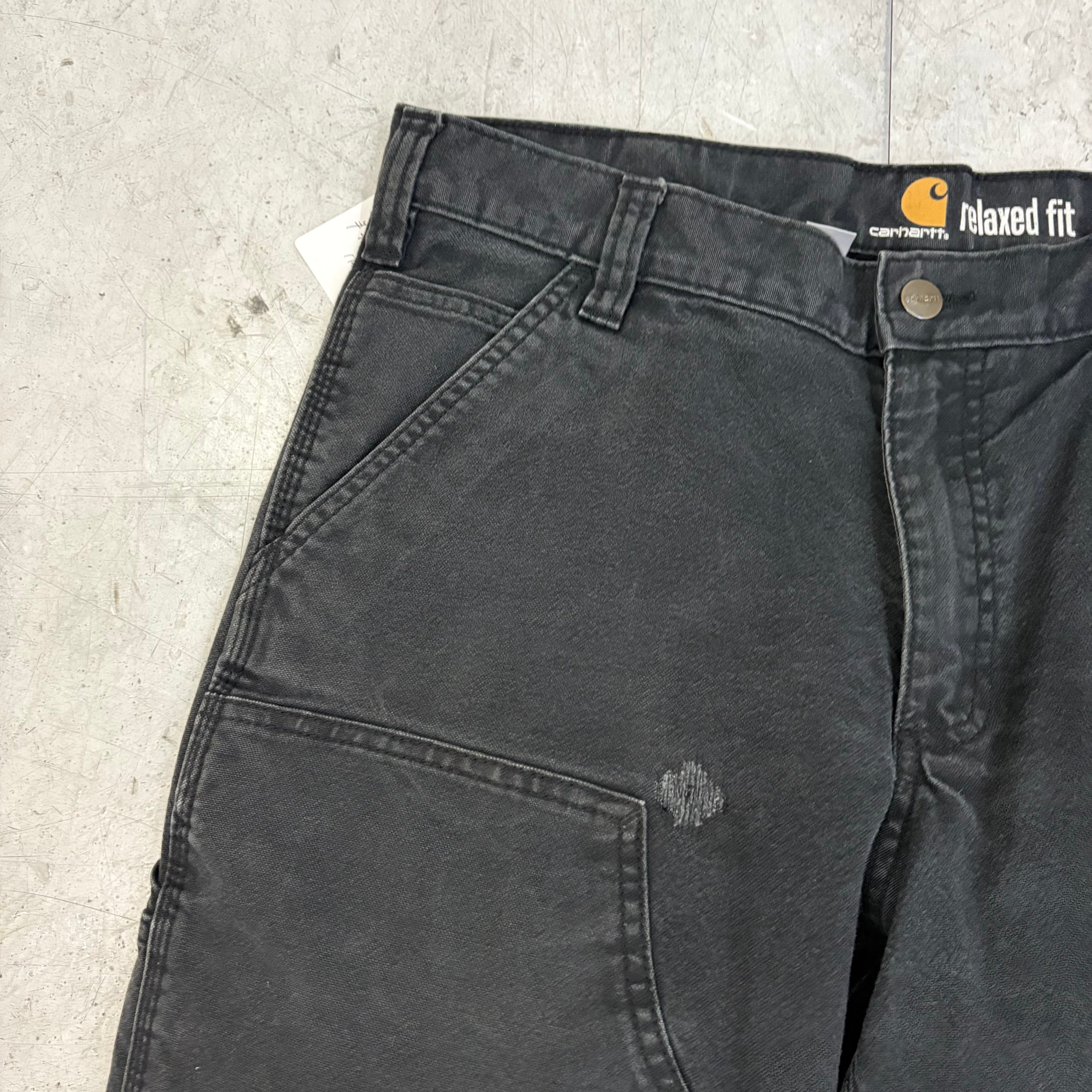カーハート　ダブルニー　デニム　w33 00's Carhartt ダブルニー デニムペインターパンツ 