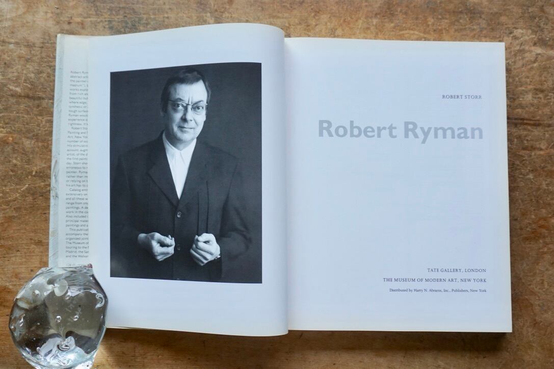 絶版洋古書】ロバート・ライマン Robert Ryman Tate Gallery, London