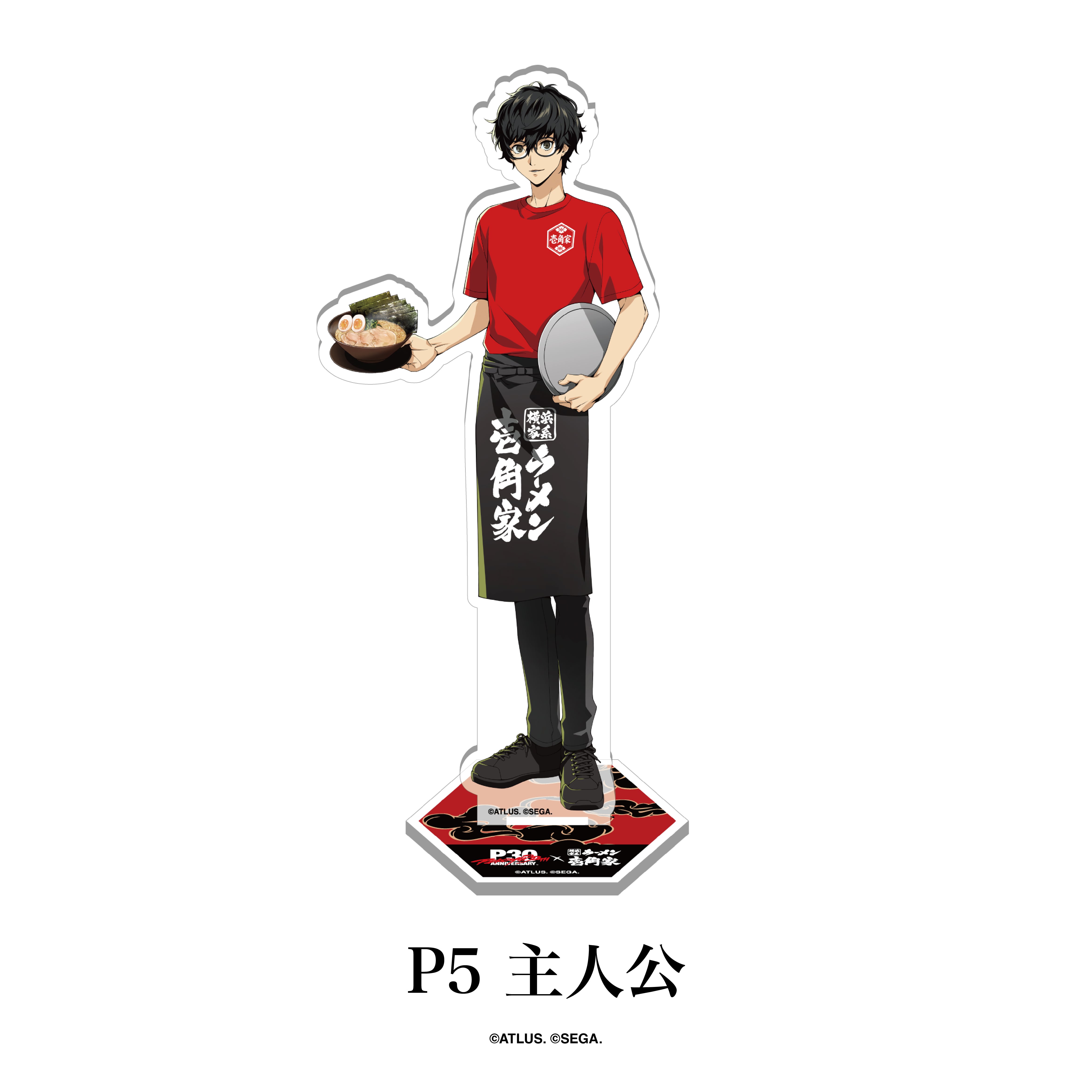 ペルソナ』シリーズ30周年 × 横浜家系ラーメン 壱角家 P30th 等身