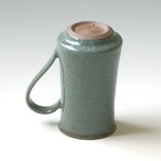 青磁貫入手付き小花瓶【梶原茂正作】