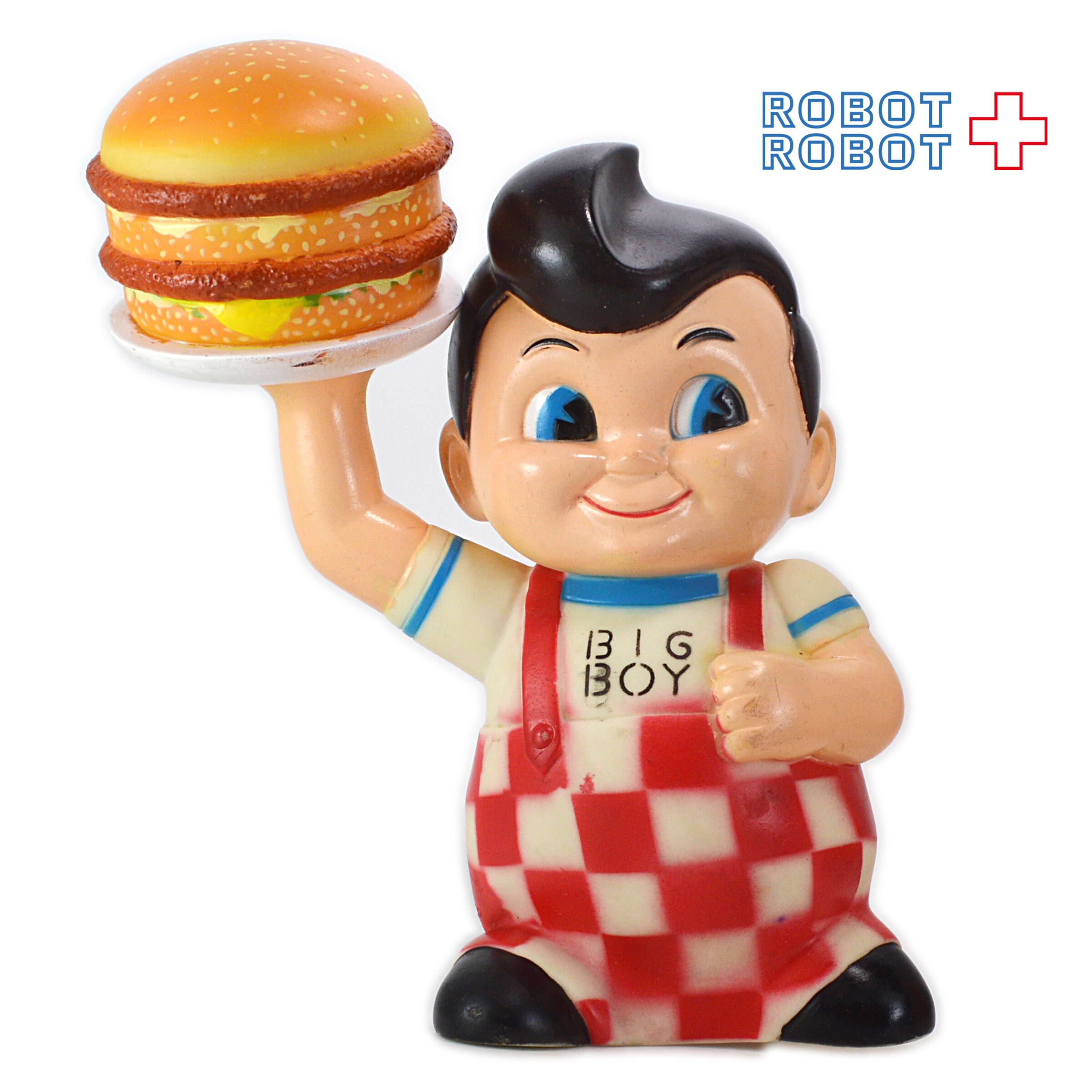 ビッグボーイ ハンバーガー持ち 1993 ソフビ貯金箱 バンク | ROBOTROBOT