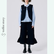 【2color】木漏れ日に揺れるコーデュロイセットアップ 《P0269》