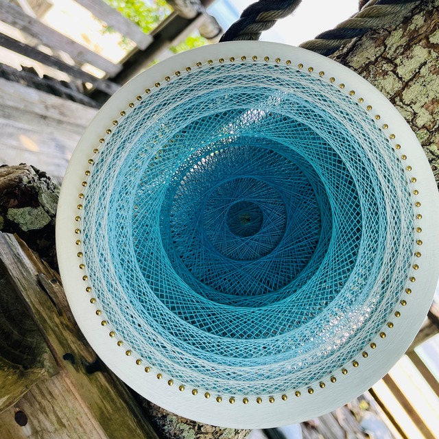 糸かけアート 「San ocean」