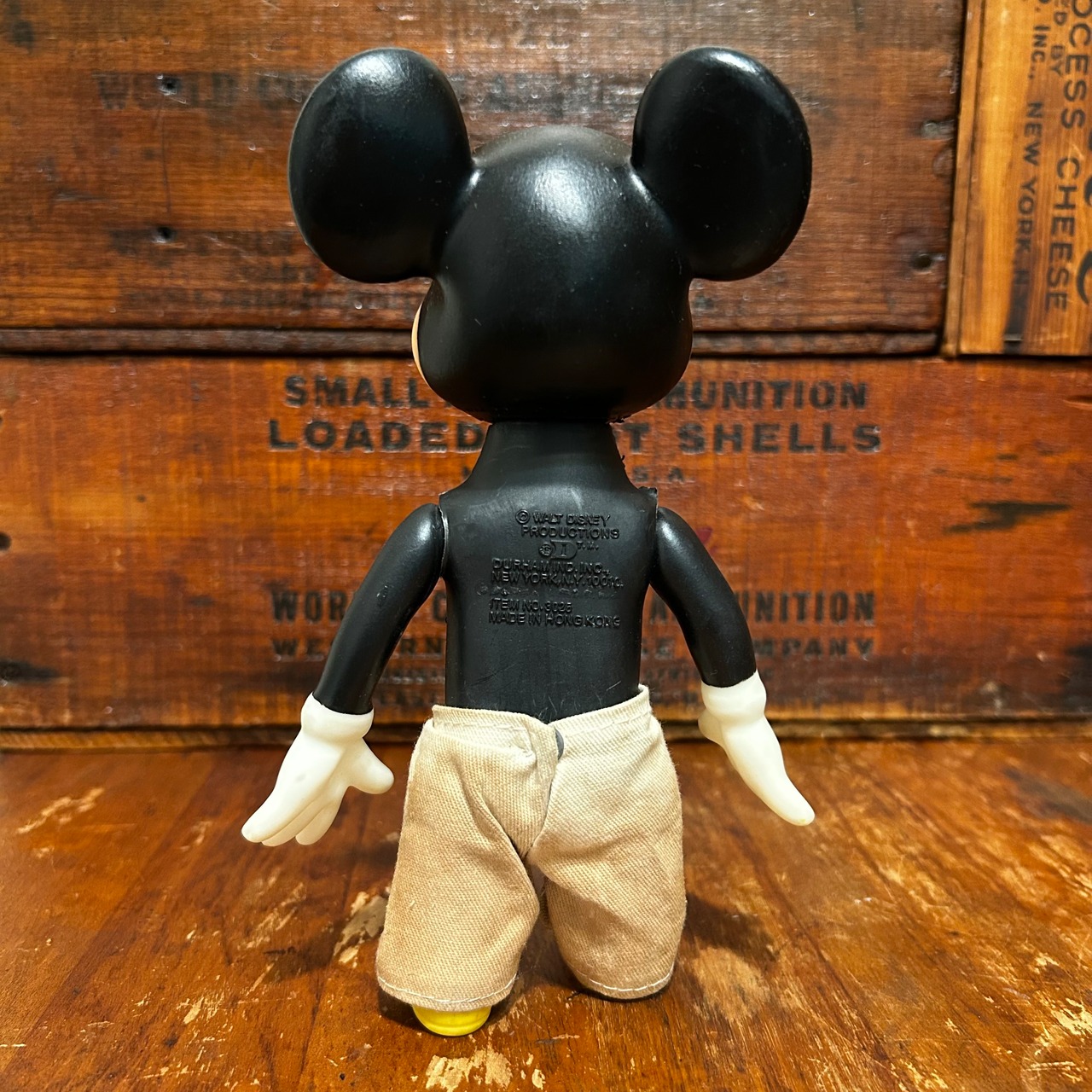 1970s ミッキーマウス ヴィンテージ ソフビ フィギュア Durham MICKEY MOUSE Vintage Figure  D-593